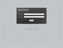 Tablet Screenshot of myworkmail.netdoor.com