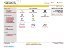 Tablet Screenshot of com-support.netdoor.com